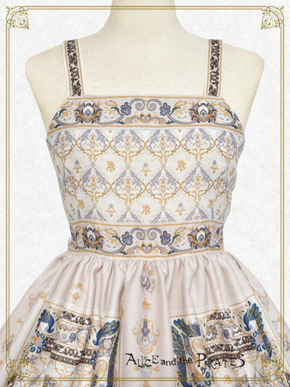 Persian rug～medallion design that weaves wishes～jumper skirt