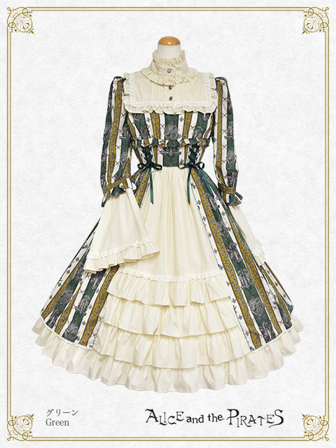 St.Lily Wolf～Wolf knights ＆ Lily’s oath～ one piece dress