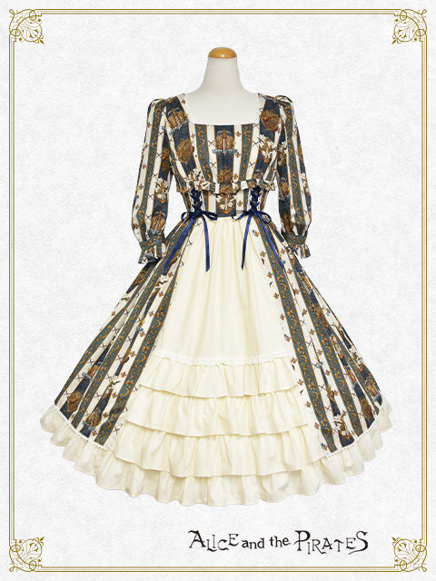 St.Lily Wolf～Wolf knights ＆ Lily’s oath～ one piece dress