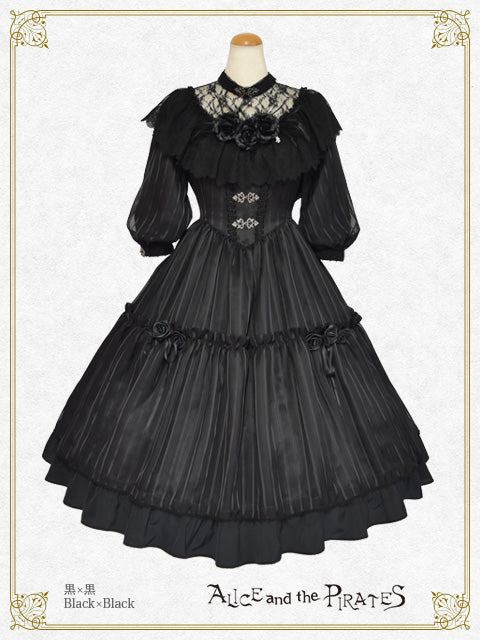 [Pre-order] Lady of Rose one piece dress