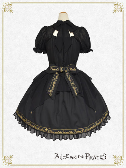 A/P Cross Ribbon One Piece Dress II