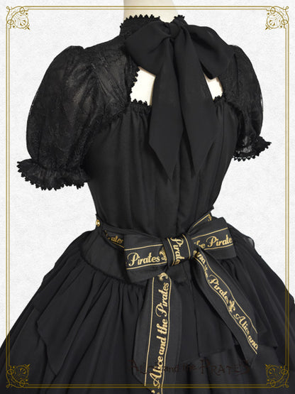 A/P Cross Ribbon One Piece Dress II