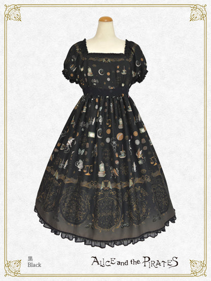 魔女と悪魔の西洋菓子店～ソロモンの小さな鍵と秘密のレシピ～柄ワンピース