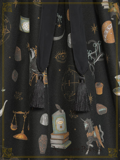 魔女と悪魔の西洋菓子店～ソロモンの小さな鍵と秘密のレシピ～柄ワンピース