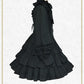 Beast night Halloween gauze shirt dress