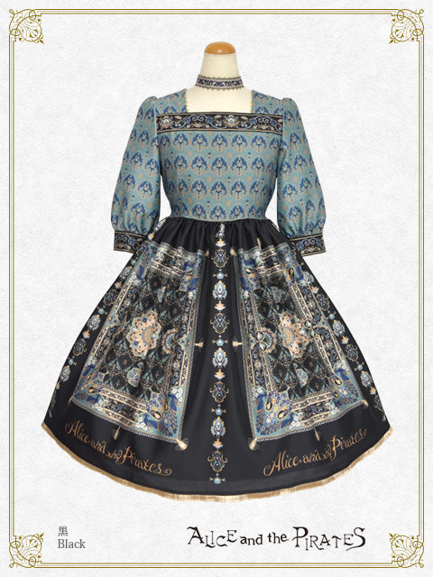 [Pre-order] Persian rug～medallion design that weaves wishes～one piece dress