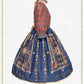 [Pre-order] Persian rug～medallion design that weaves wishes～one piece dress
