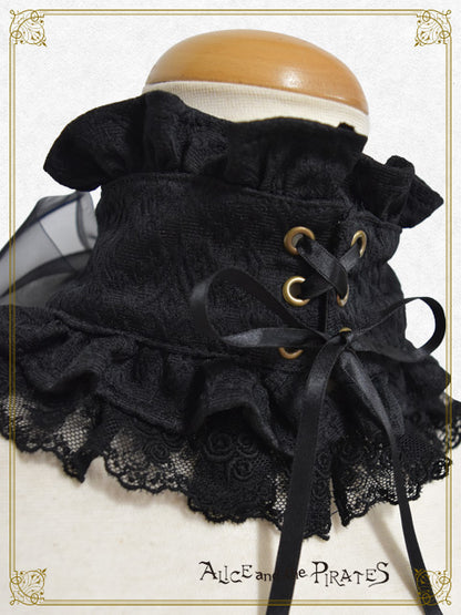 悪戯な天使と悪魔のフリルチョーカー