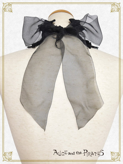 悪戯な天使と悪魔のフリルチョーカー