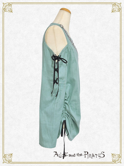 Blaine Clawチェーン飾り付きガーゼプルオーバー