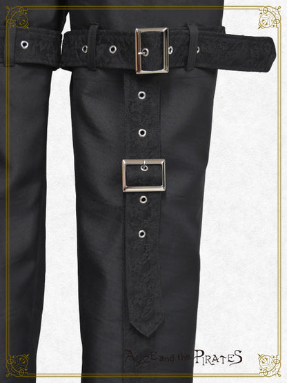 Wolf Knight and Legendary Sword Long Pants with Belt