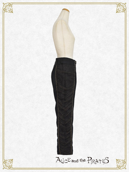 海神ポセイドンギャザーロングパンツ