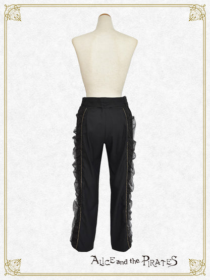 海神ポセイドンギャザーロングパンツ