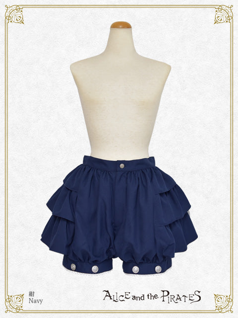 サイドフリルショートパンツ