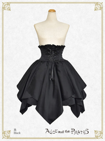 蜘蛛の巣おばけプリントスカート