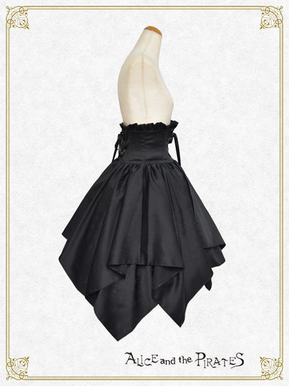 蜘蛛の巣おばけプリントスカート