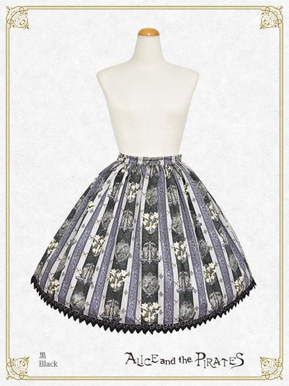 St.Lily Wolf～狼騎士と百合の誓い～柄スカート