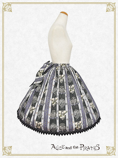 St.Lily Wolf～狼騎士と百合の誓い～柄スカート