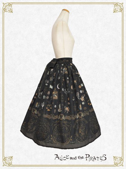 魔女と悪魔の西洋菓子店～ソロモンの小さな鍵と秘密のレシピ～柄スカート