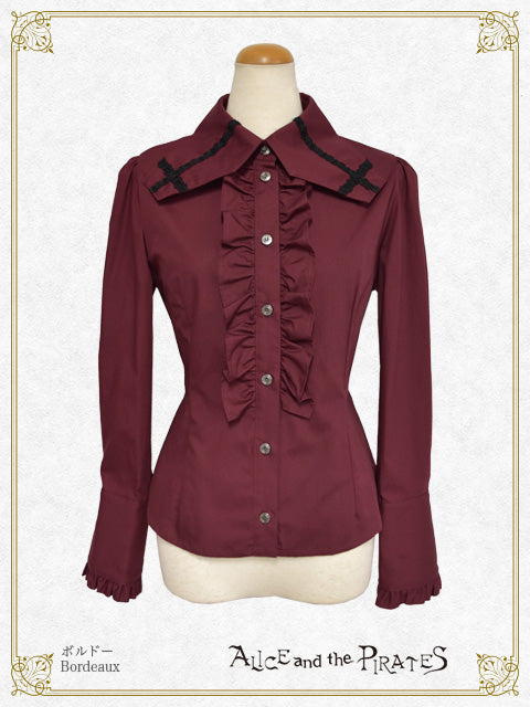Coffin Collar Blouse