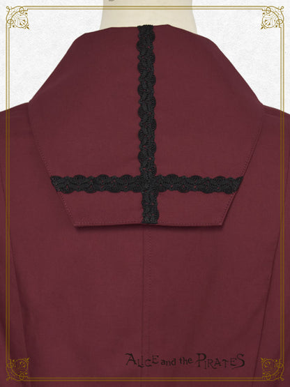 Coffin Collar Blouse