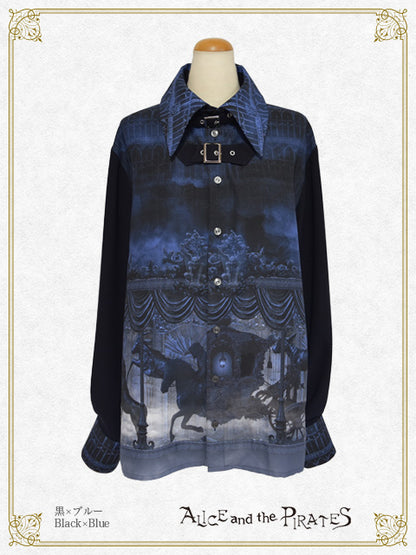 【予約】Haunted Carousel～永遠に巡る死への誘い～柄シャツ