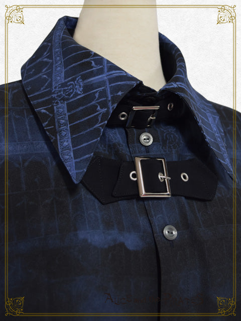 【予約】Haunted Carousel～永遠に巡る死への誘い～柄シャツ