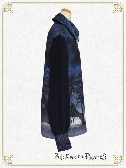 【予約】Haunted Carousel～永遠に巡る死への誘い～柄シャツ