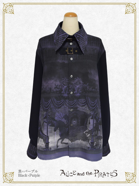 【予約】Haunted Carousel～永遠に巡る死への誘い～柄シャツ