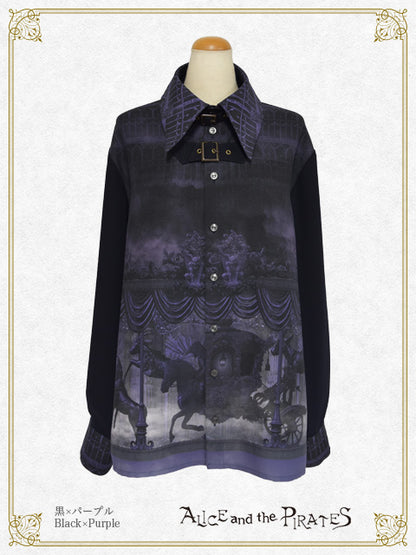 【予約】Haunted Carousel～永遠に巡る死への誘い～柄シャツ