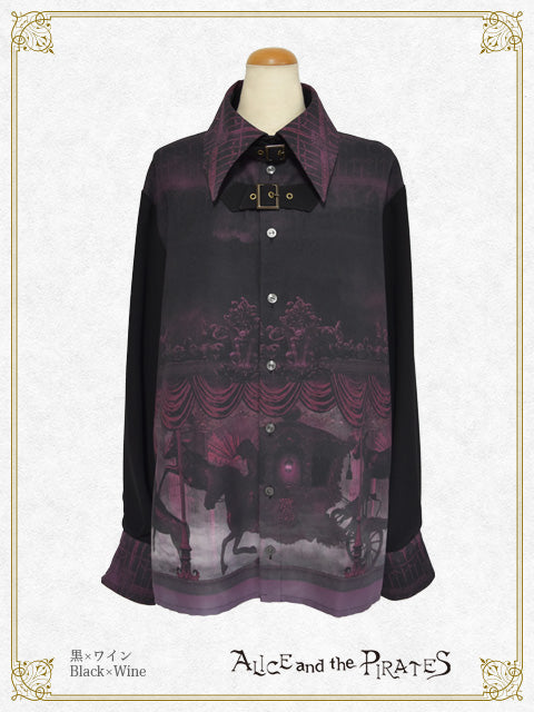 【予約】Haunted Carousel～永遠に巡る死への誘い～柄シャツ