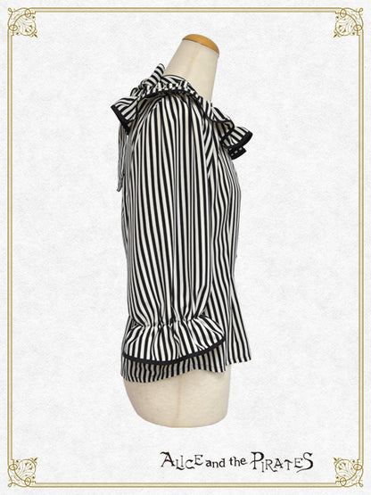 Checkmate Chris Striped Blouse