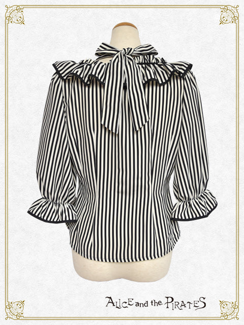 Checkmate Chris Striped Blouse