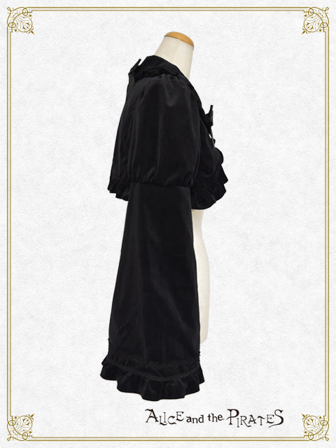 [Pre-order] Antique Dahlia Velveteen Bolero