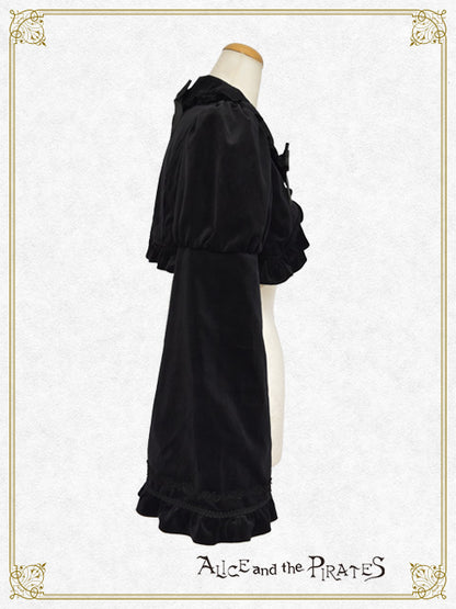 [Pre-order] Antique Dahlia Velveteen Bolero