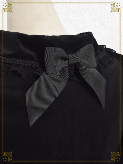 [Pre-order] Antique Dahlia Velveteen Bolero