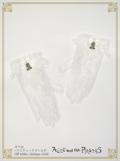 A/P short lace gloves