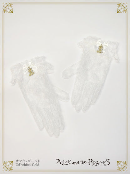 A/P short lace gloves