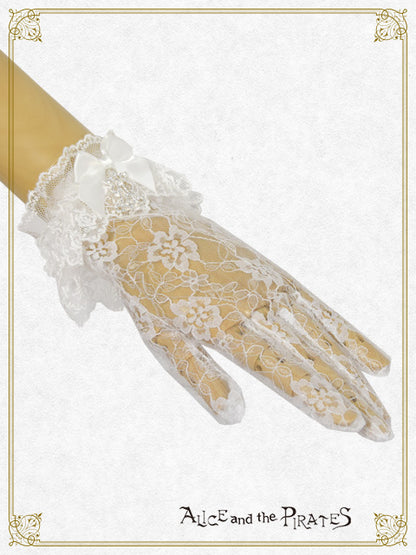A/P short lace gloves