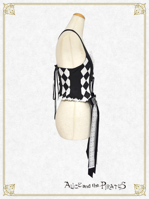 【予約】運命のChess Game～蒼白と漆黒のDamier～ビスチェ