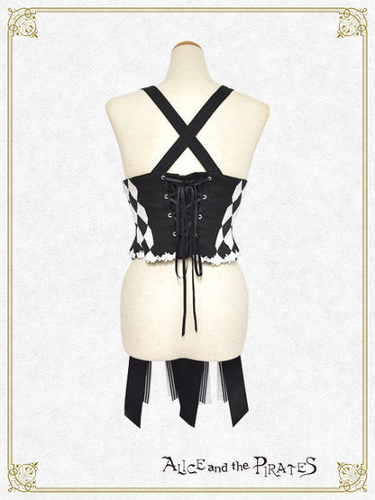 【予約】運命のChess Game～蒼白と漆黒のDamier～ビスチェ