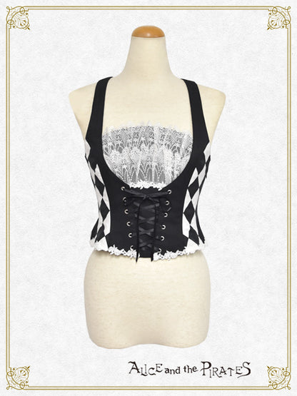 【予約】運命のChess Game～蒼白と漆黒のDamier～ビスチェ