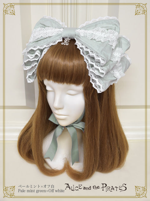 【予約】Dolly Ribbon ヘッドドレス（バーバリー）