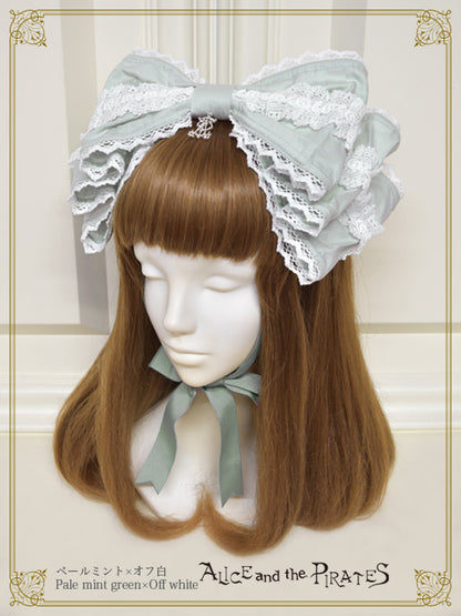 【予約】Dolly Ribbon ヘッドドレス（バーバリー）