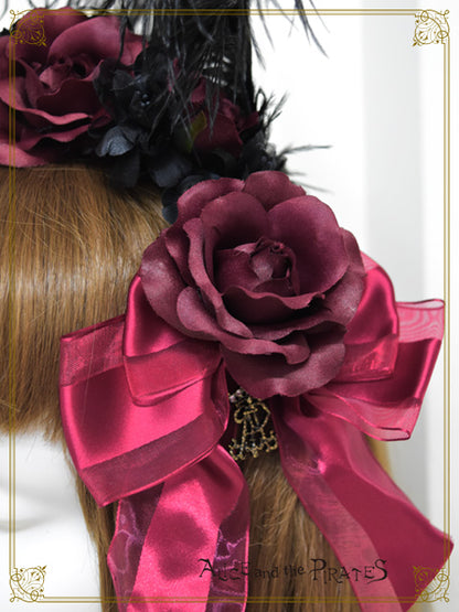 【予約】死の乙女に導かれし者たちのMasquerade 薔薇カチューシャ