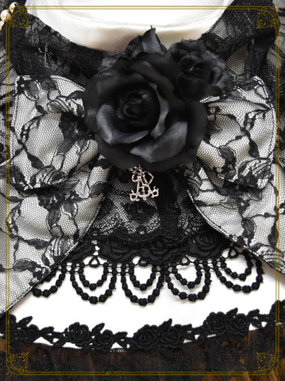 【予約】死の乙女に導かれし者たちのMasquerade ドレスハット