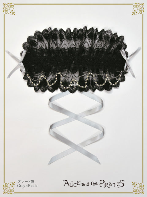 【予約】Lucianaパールチェーンヘッドドレス