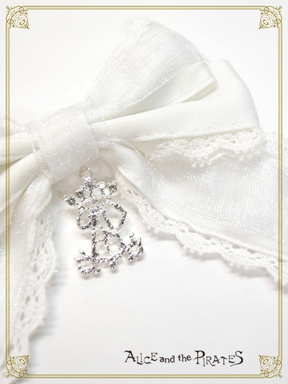 【予約】Cecileダルサテンリボンクリップ