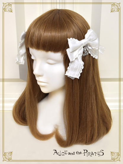 【予約】Cecileダルサテンリボンクリップ