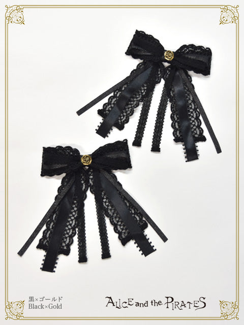 【予約】Cecileレースリボンクリップ